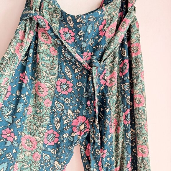 Free People Floral Flare Pants - Picture 7 of 8
